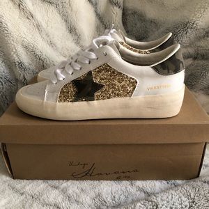 Vici camo/glitter sneakers
